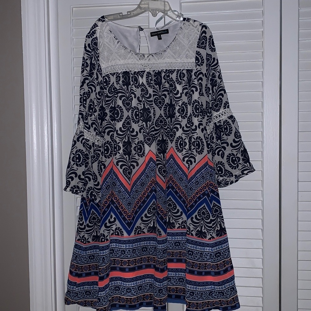 Sequin Heart Girls Detailed Dress